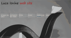 Desktop Screenshot of lucaiovine.it